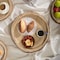 Vintiquewise Wood Tree Bark Indented Display Tray Serving Plate Platter Charger - 18 Inch Dia QI003840-18 - alternate 2